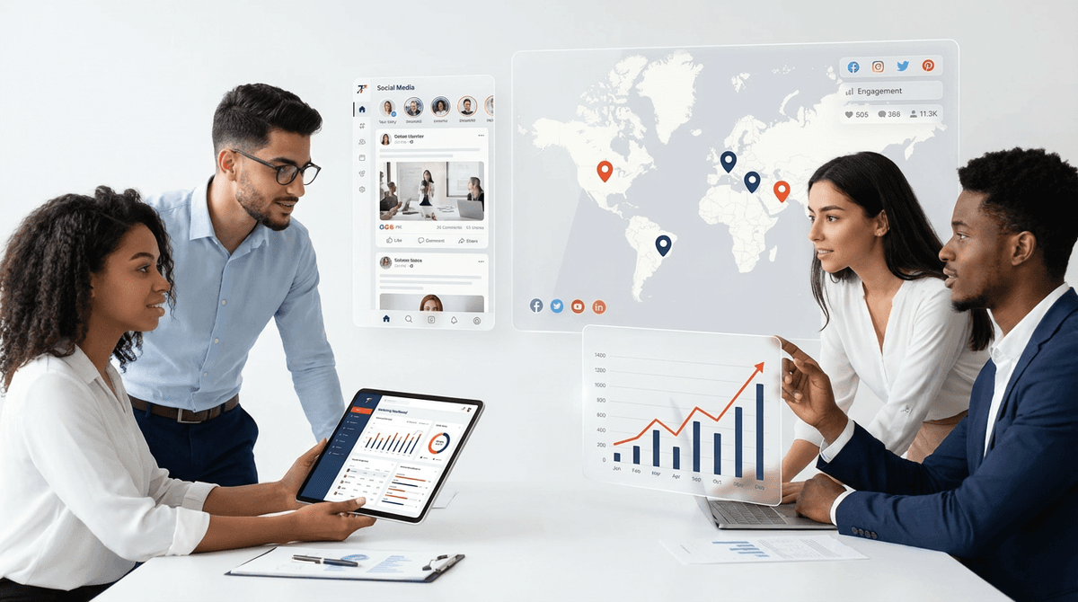 PPC campaign management — Google Ads and Meta Ads performance optimization dashboard