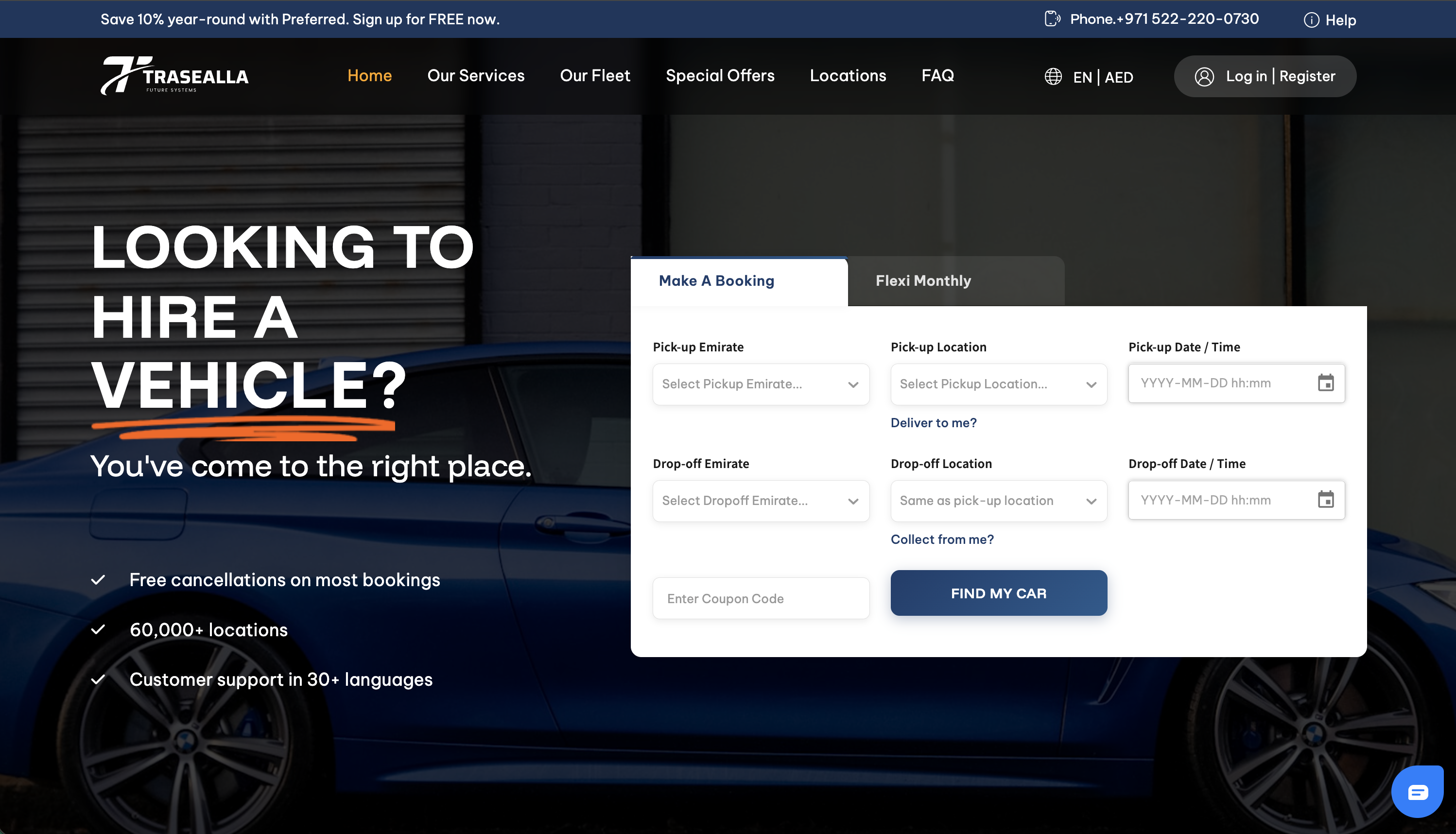 AI-powered car rental management system dashboard showing intelligent automation, booking management, revenue analytics, and predictive pricing optimization for car rental businesses